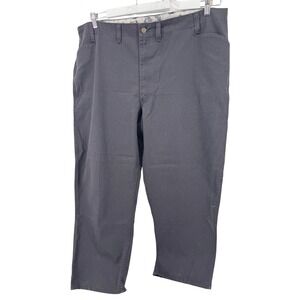 Vintage Ben Davis Pants Mens 50x33 Black Twill Gorilla Cut Work Skater Loose Y2K